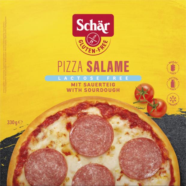 Zdjęcia - Schär Bontà d'Italia Pizza Salame bezglutenowa i bez laktozy 330 g