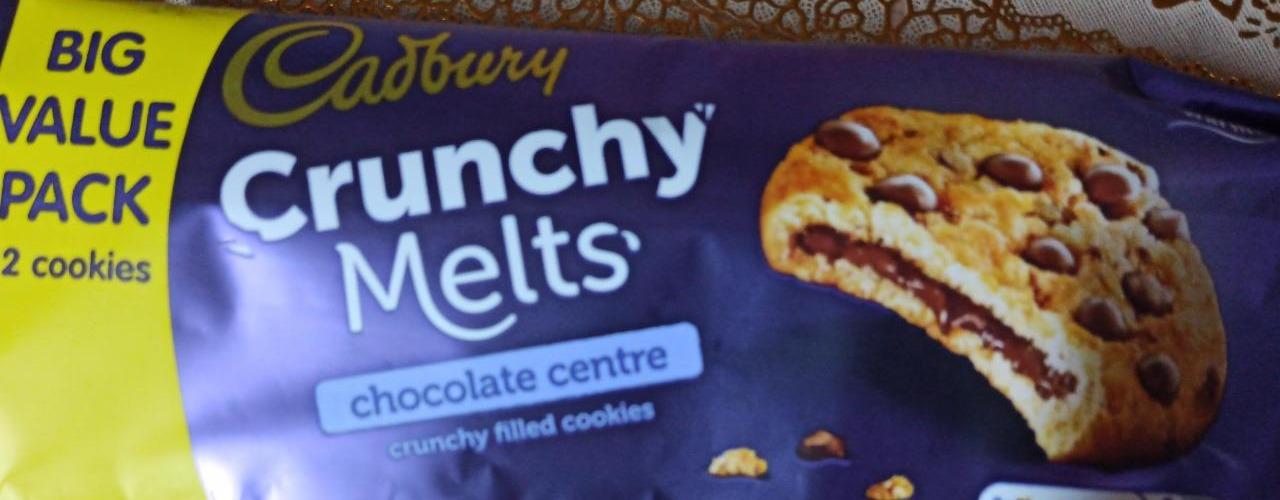 Zdjęcia - Cadbury Crunchy Melts chocolate centre