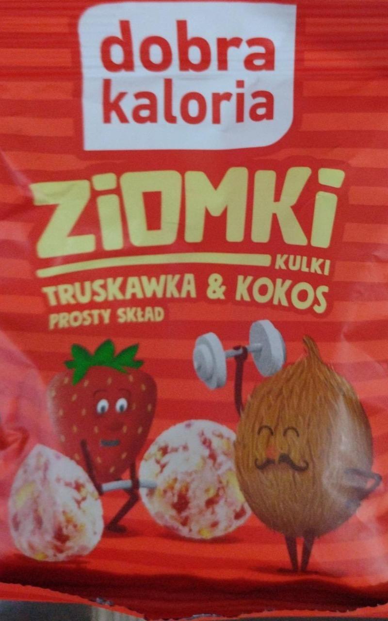 Zdjęcia - Ziomki kulki truskawka & kokos Dobra kaloria