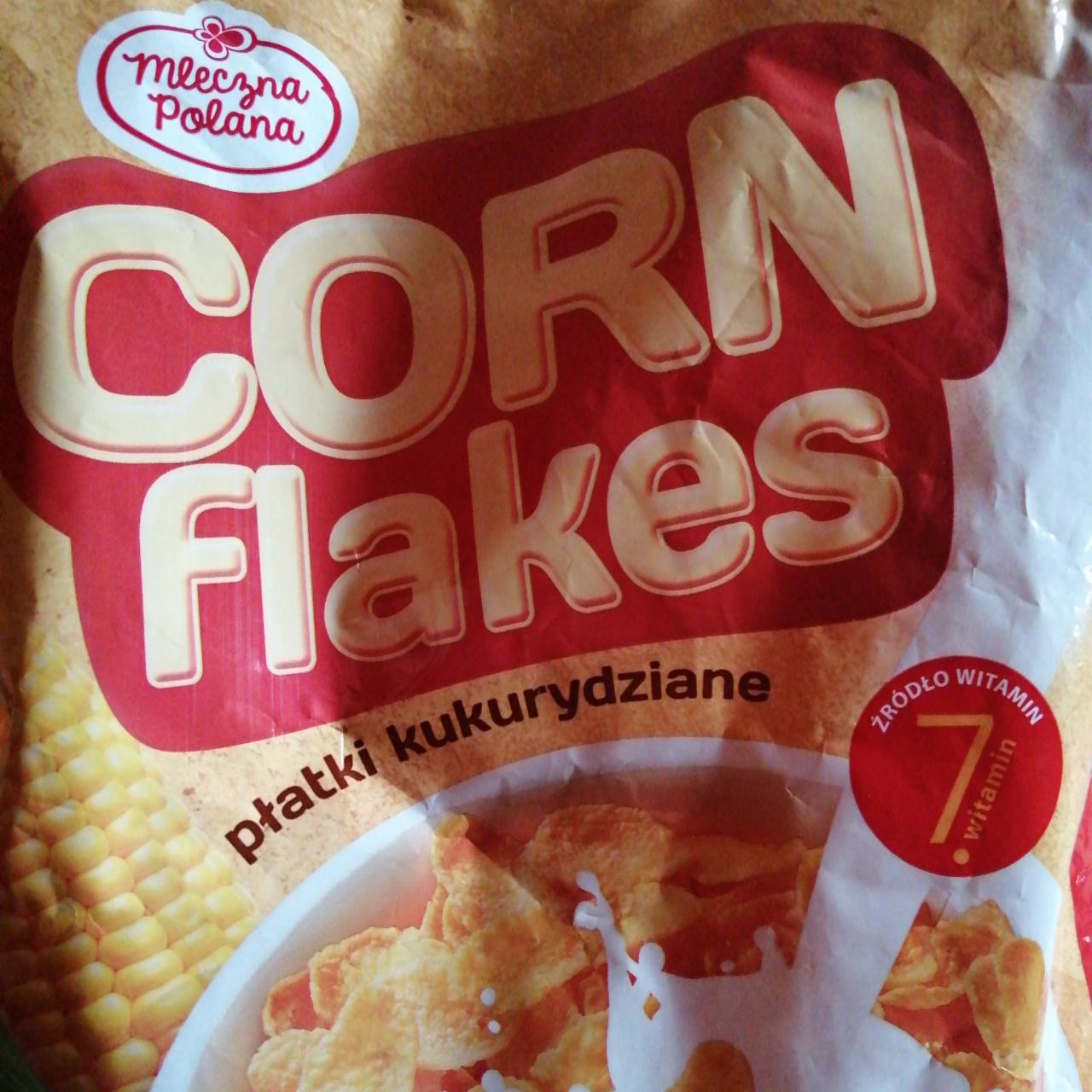 Zdjęcia - Corn flakes płatki kukurydziane Mleczna Polana