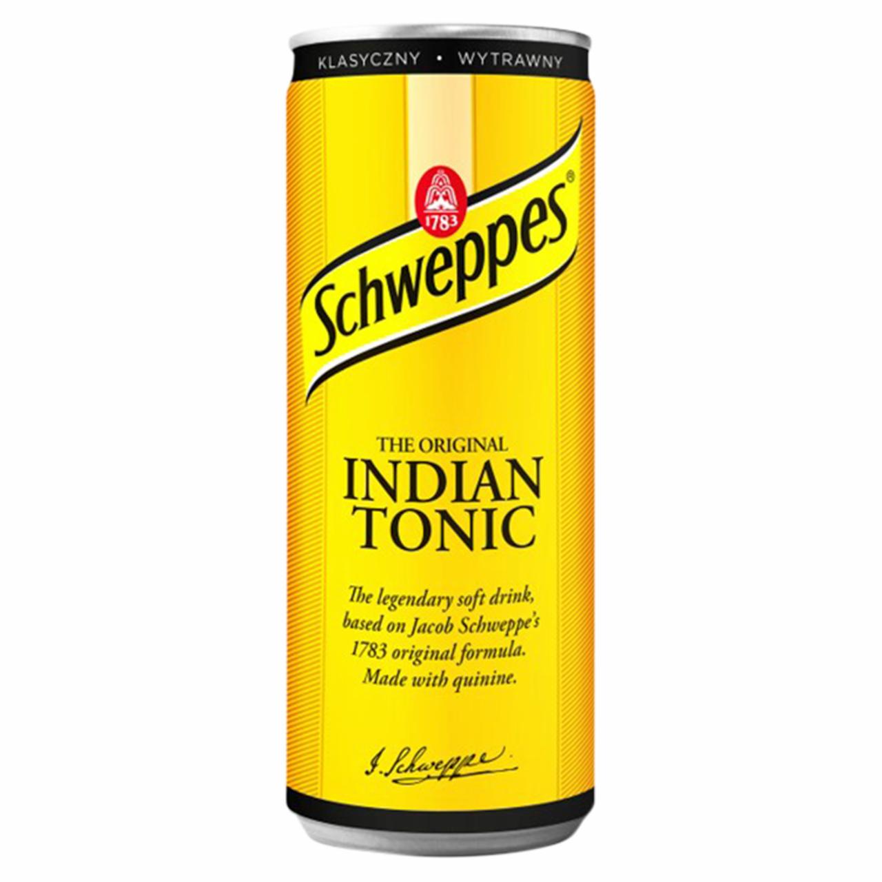 Zdjęcia - Schweppes Indian Tonic Napój gazowany 250 ml