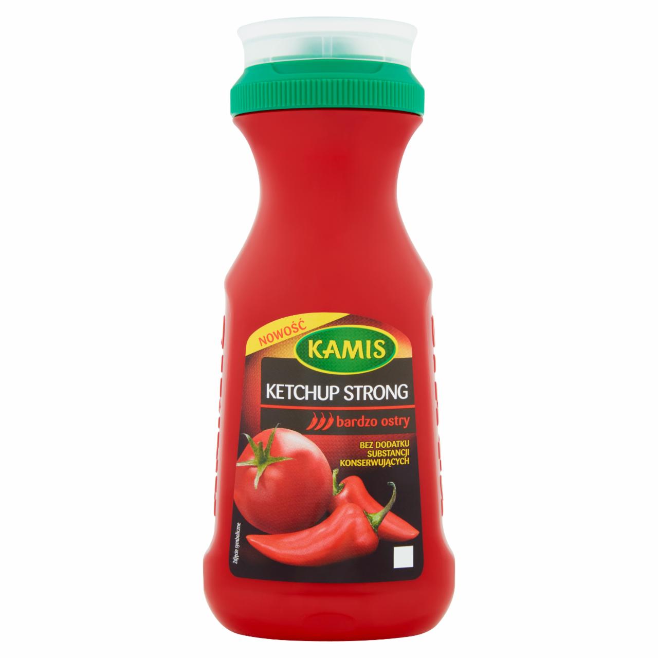 Zdjęcia - Kamis Ketchup Strong 350 g