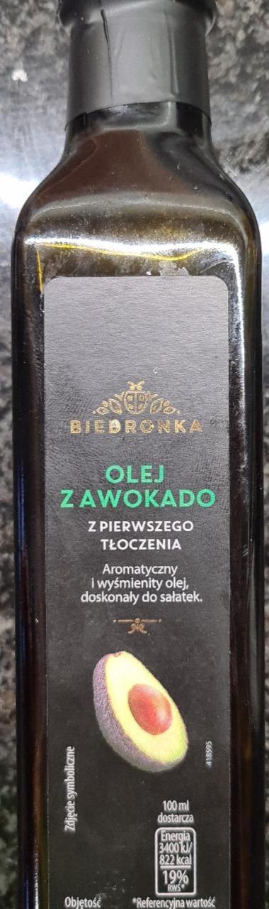 Zdjęcia - Olej z awokado z pierwszego tłoczenia Biedronka