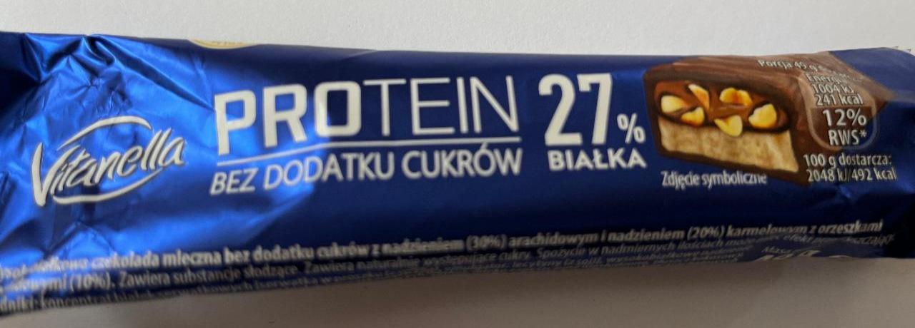 Zdjęcia - Protein 27% białka bez dodatku cukrów Vitanella