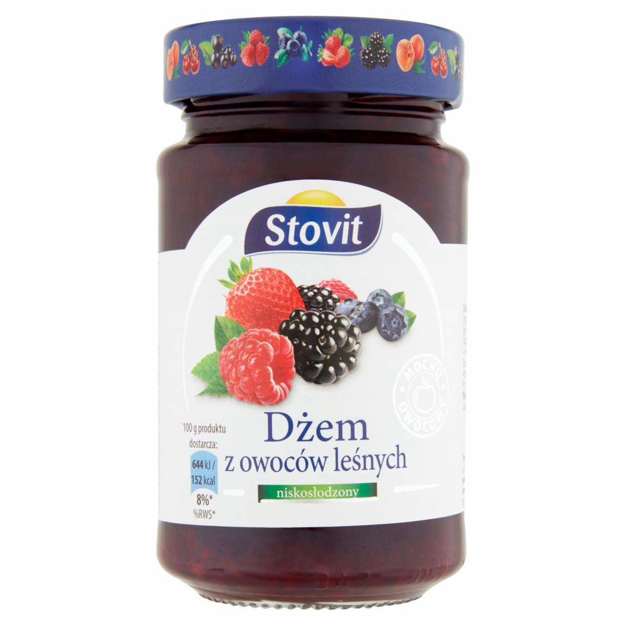 Zdjęcia - Stovit Dżem z owoców leśnych niskosłodzony 260 g