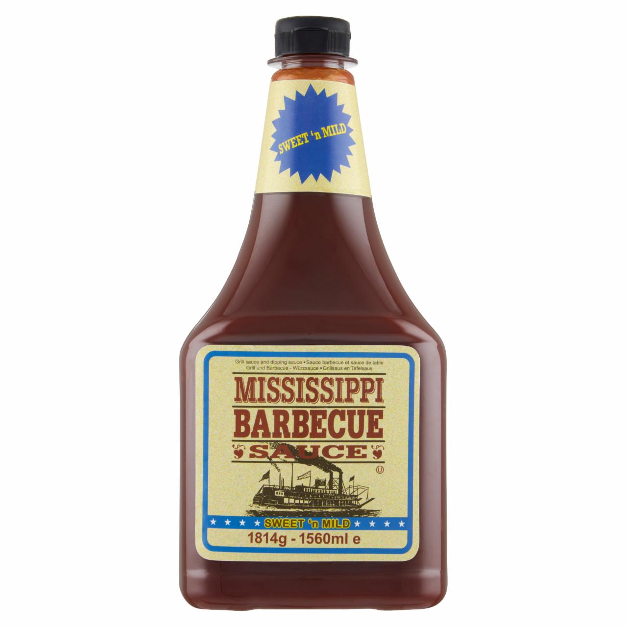 Zdjęcia - Mississippi Sos barbecue słodki-łagodny 1814 g