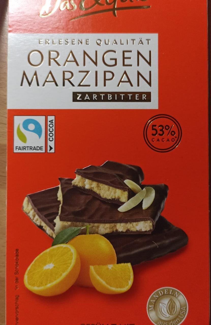 Zdjęcia - Orangen Marzipan Zartbitter 53% cacao Das Exquisite