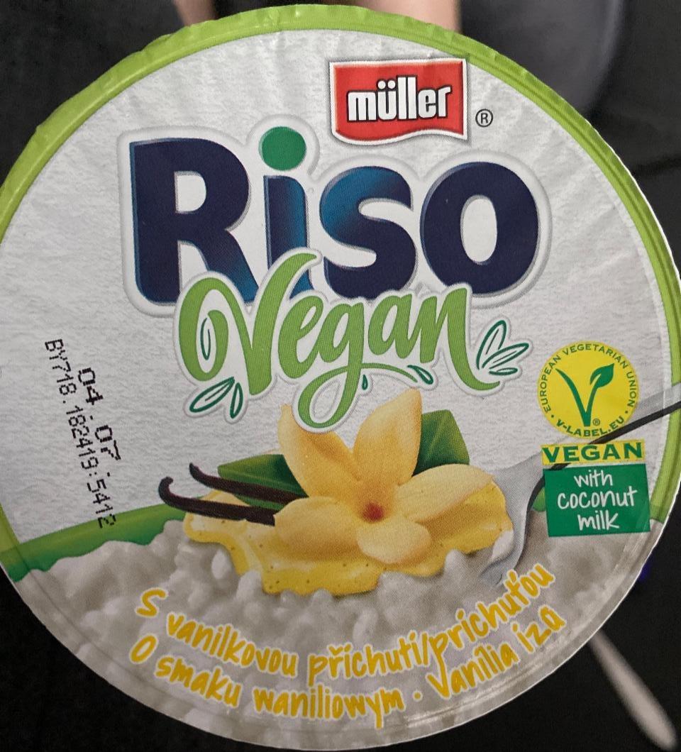 Zdjęcia - Riso vegan o smaku waniliowym Müller