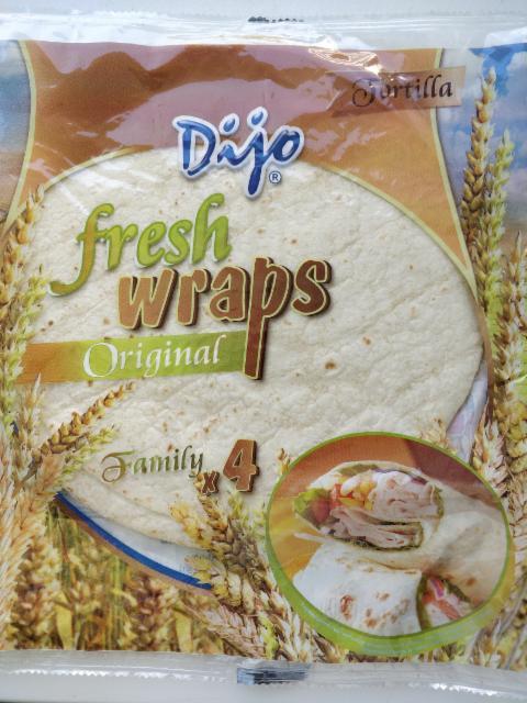 Zdjęcia - tortila fresh wrap Dijo