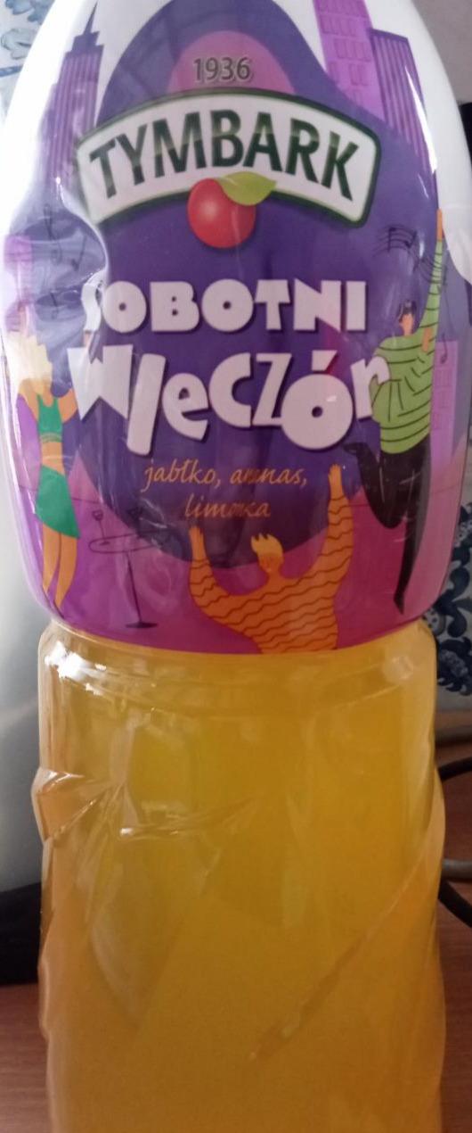 Zdjęcia - Tymbark sobotni wieczór jabłko ananas limonka