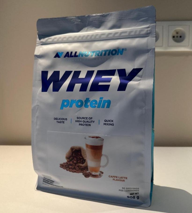 Zdjęcia - All Nutrition Whey Protein Caffe Latte Chocolate