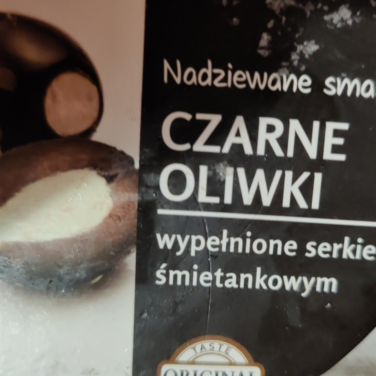 Zdjęcia - Czarne oliwki wypełnione serkiem śmietankowym Campio