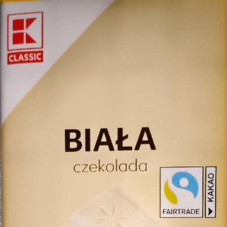 Zdjęcia - Biała czekolada kaufland