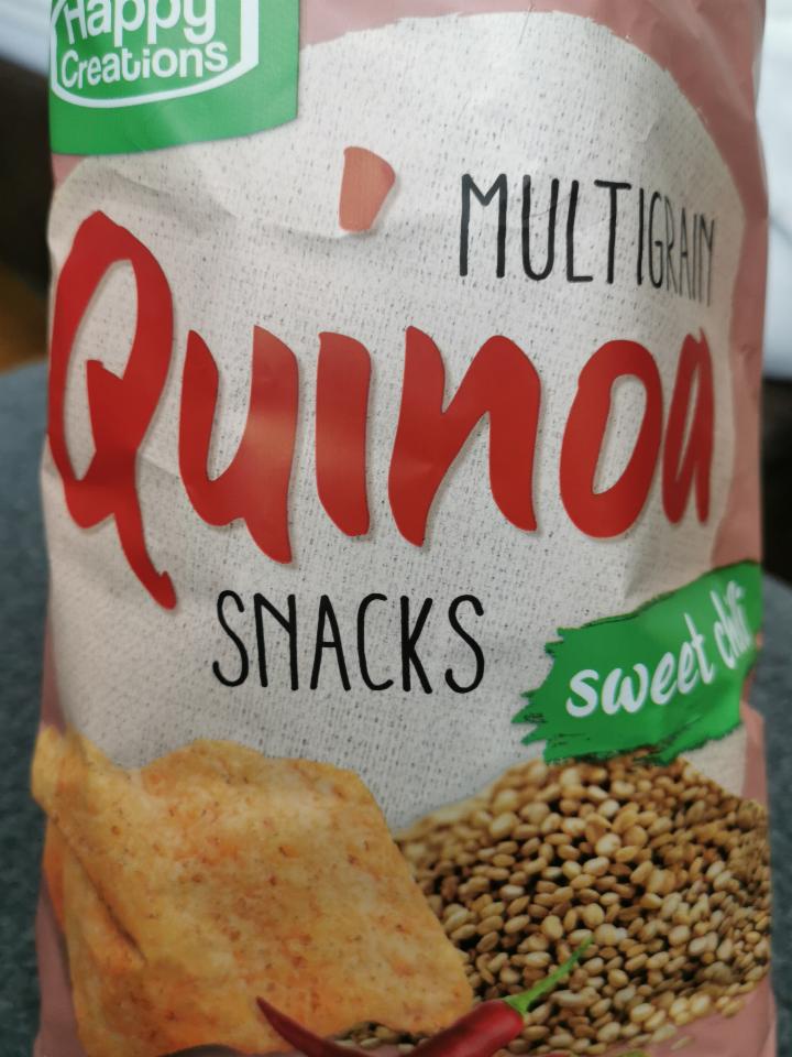 Zdjęcia - Quinoa snacs sweet chili