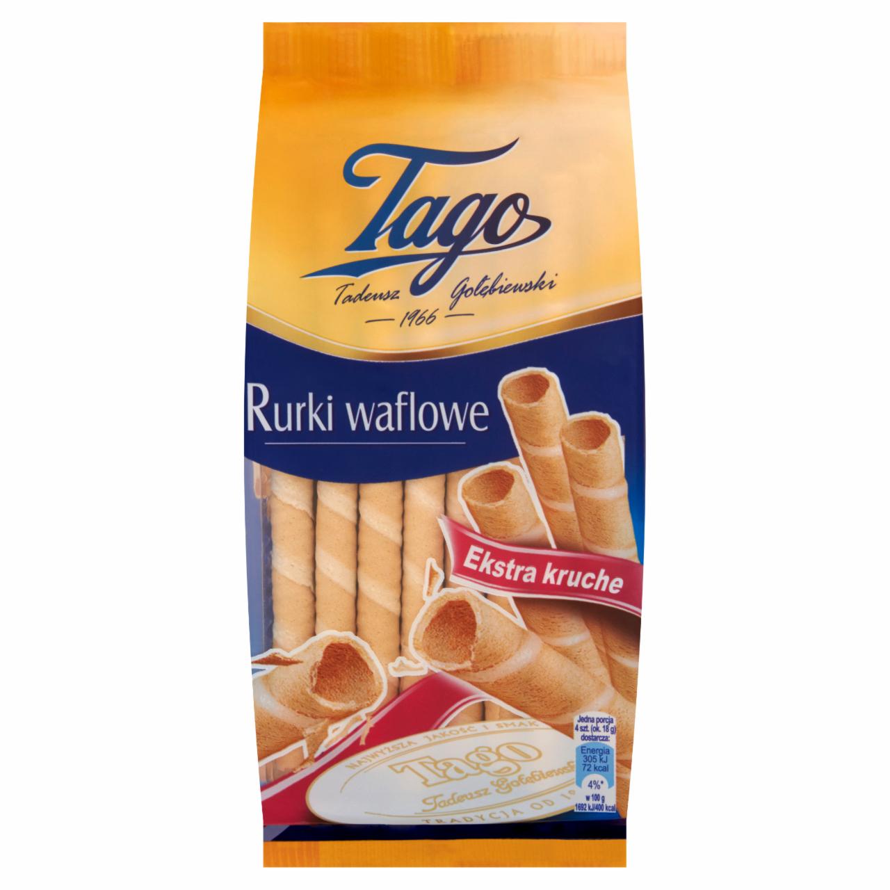 Zdjęcia - Tago Rurki waflowe 115 g