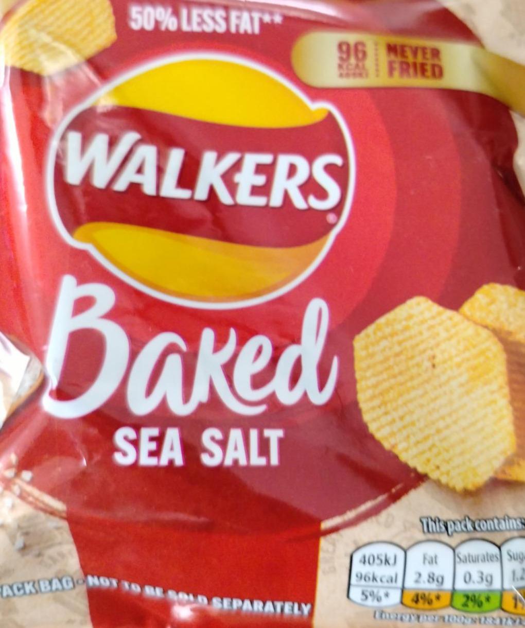Zdjęcia - Baked sea salt Walkers
