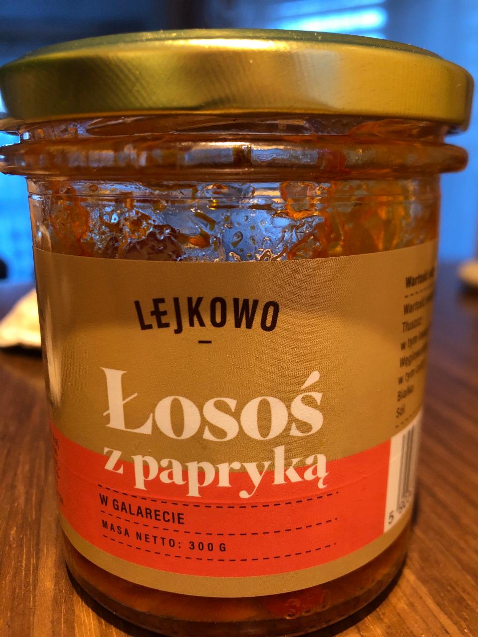 Zdjęcia - Łosoś z papryką Lejkowo