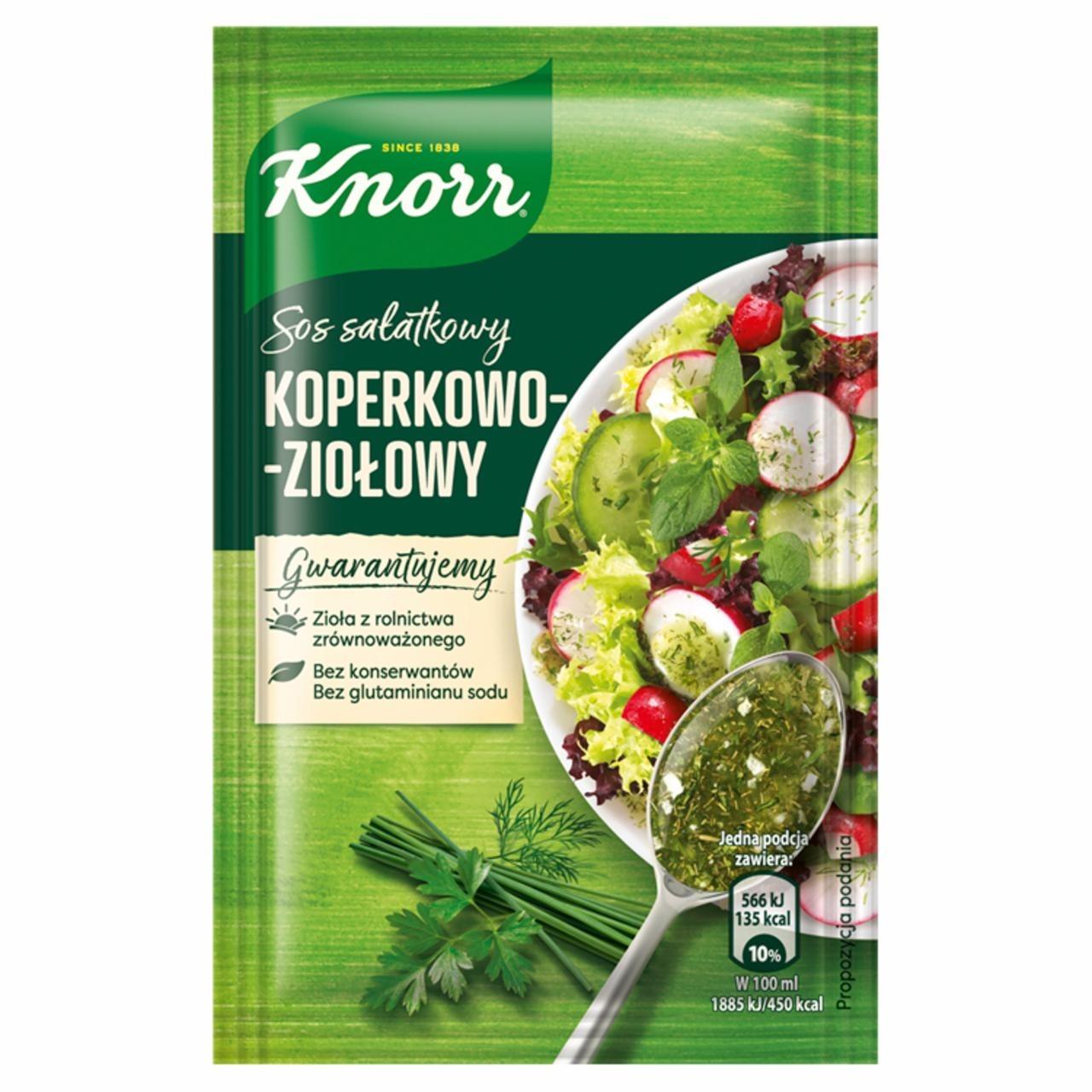 Zdjęcia - Sos sałatkowy koperkowo-ziołowy Knorr