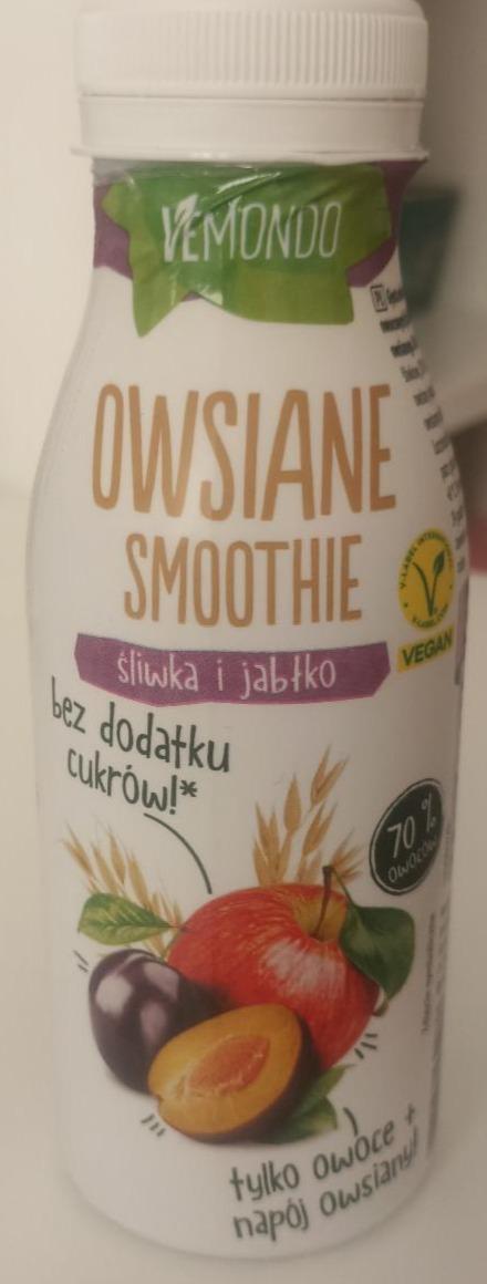 Zdjęcia - Owsiane smoothie śliwka i jabłko Vemondo