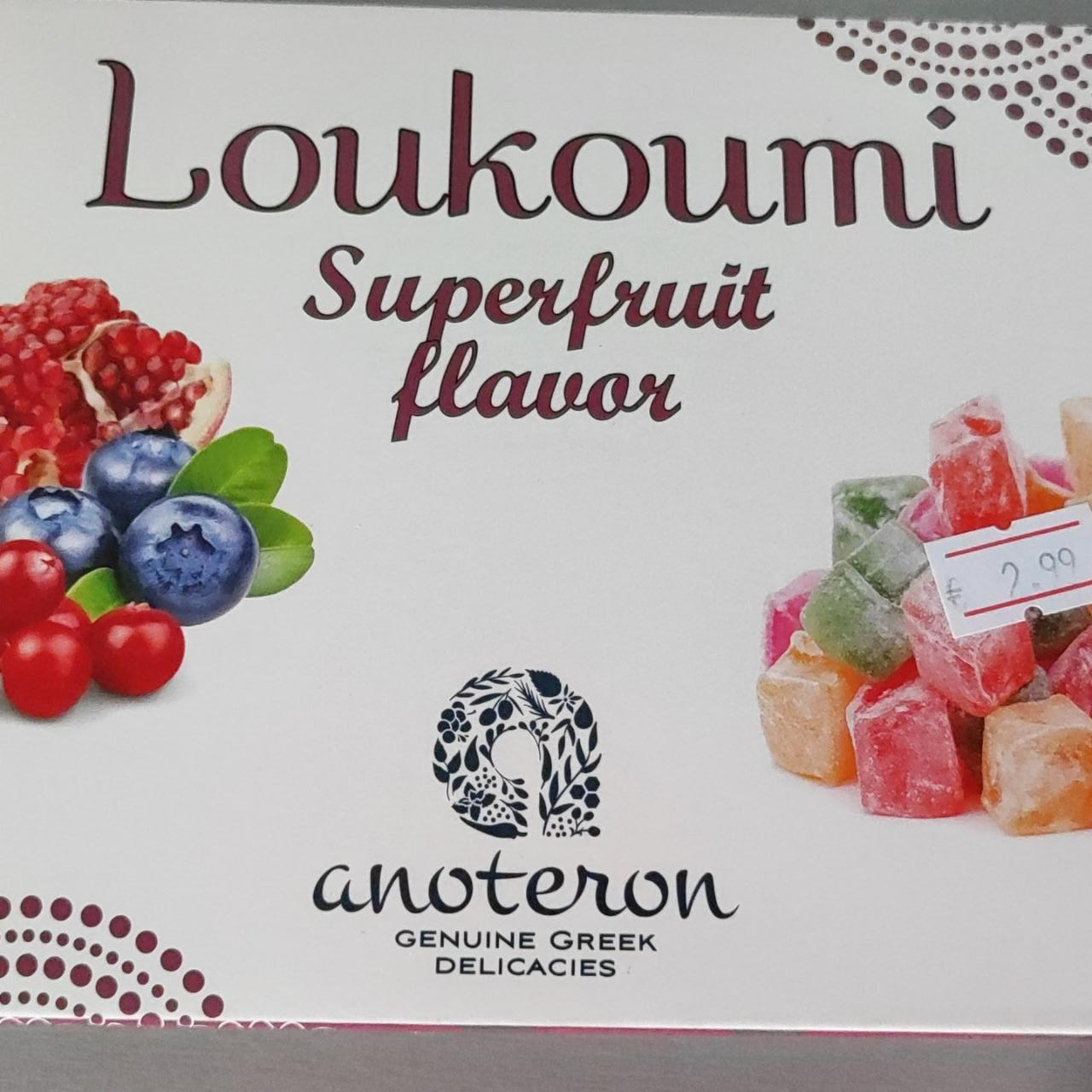 Zdjęcia - Loukoumi superfruit flavour Anoteron