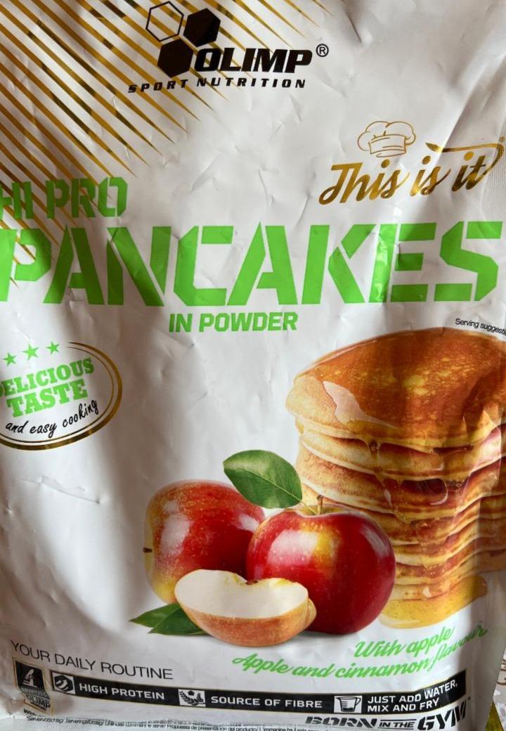 Zdjęcia - Hi Pro Pancakes Apple with cinnamon Olimp sport nutrition