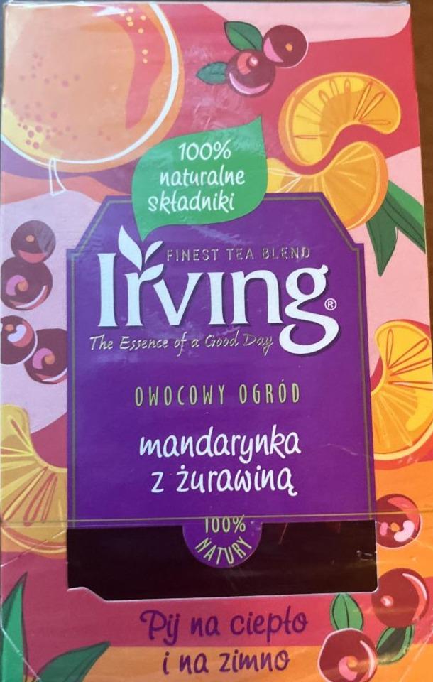 Zdjęcia - Herbata mandarynka z żurawiną Irving