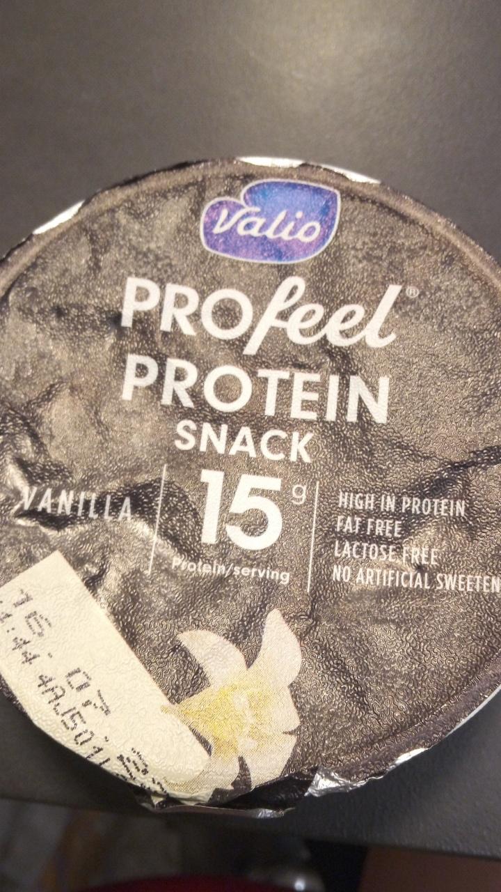 Zdjęcia - profeel protein snack vanilia valio