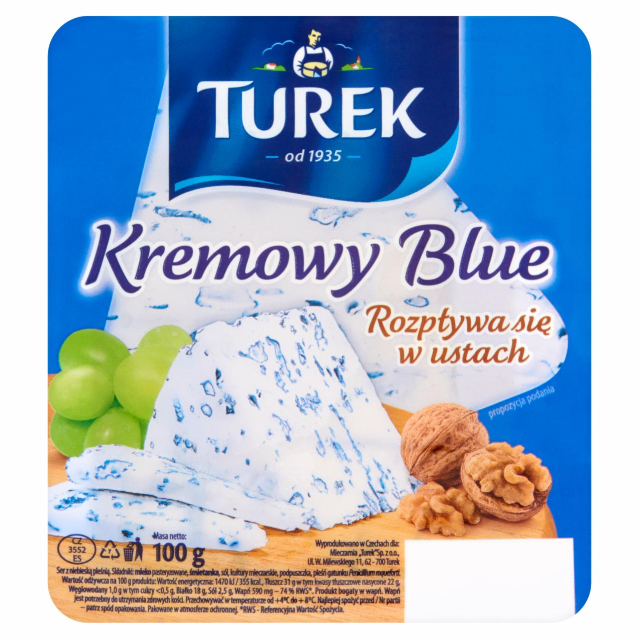 Zdjęcia - Turek Kremowy Blue Ser z niebieską pleśnią 100 g