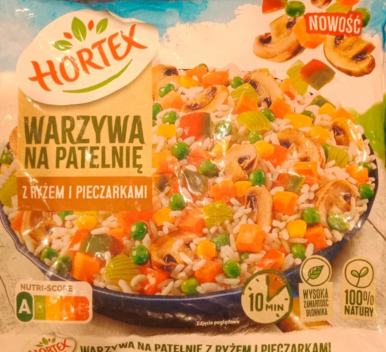 Zdjęcia - Warzywa na patelnię z ryżem i pieczarkami Hortex