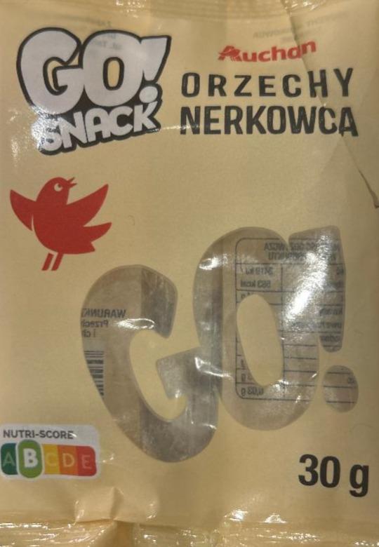 Zdjęcia - Orzechy nerkowca go snack Auchan