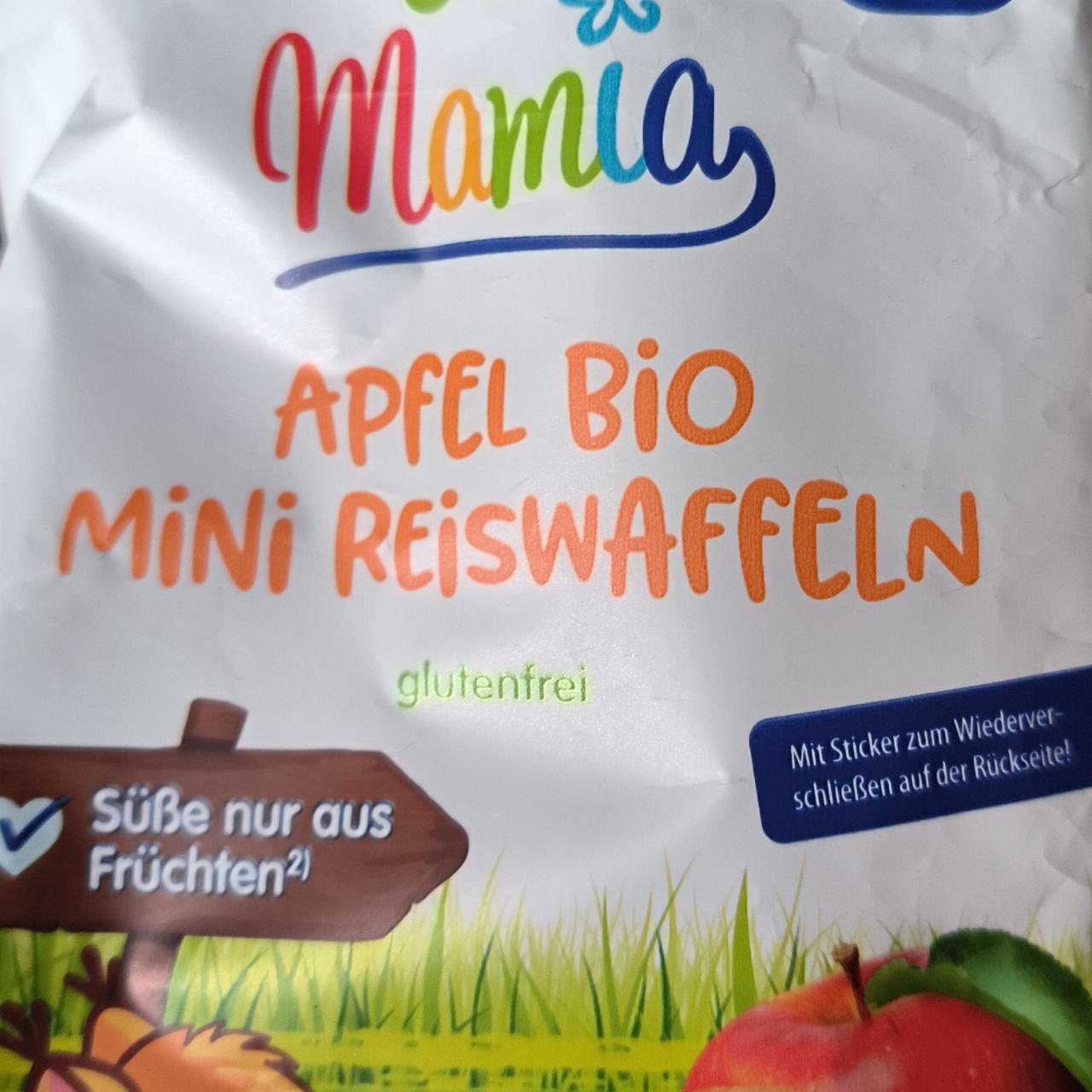 Zdjęcia - Apfel Bio Mini Reiswaffeln Bio Mamia