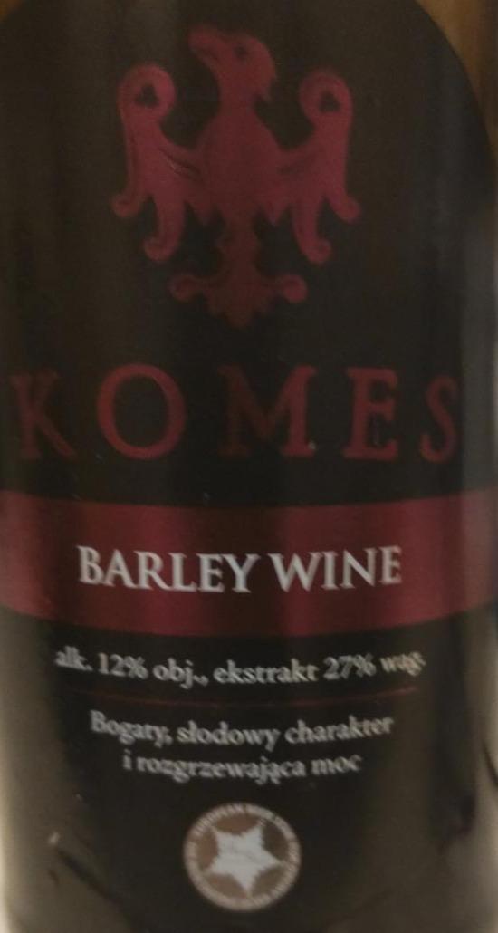 Zdjęcia - Barley Wine Komes