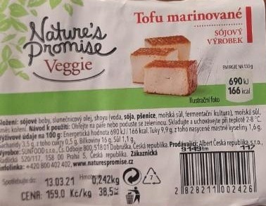 Zdjęcia - Tofu marynowane natures promise
