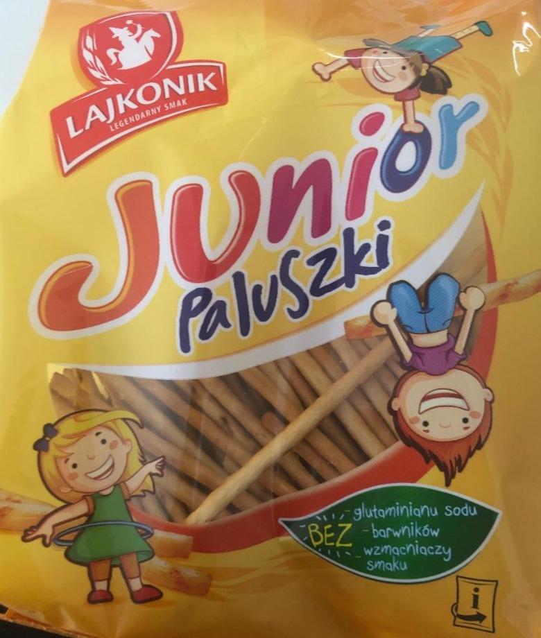 Zdjęcia - Lajkonik Junior Paluszki o smaku waniliowym 180 g