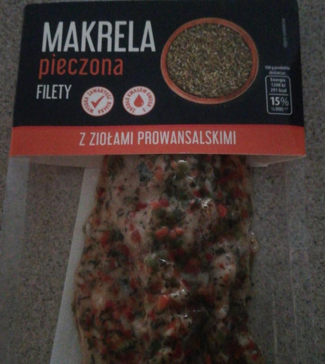 Zdjęcia - Makrela pieczona filety z ziołami prowansalskimi