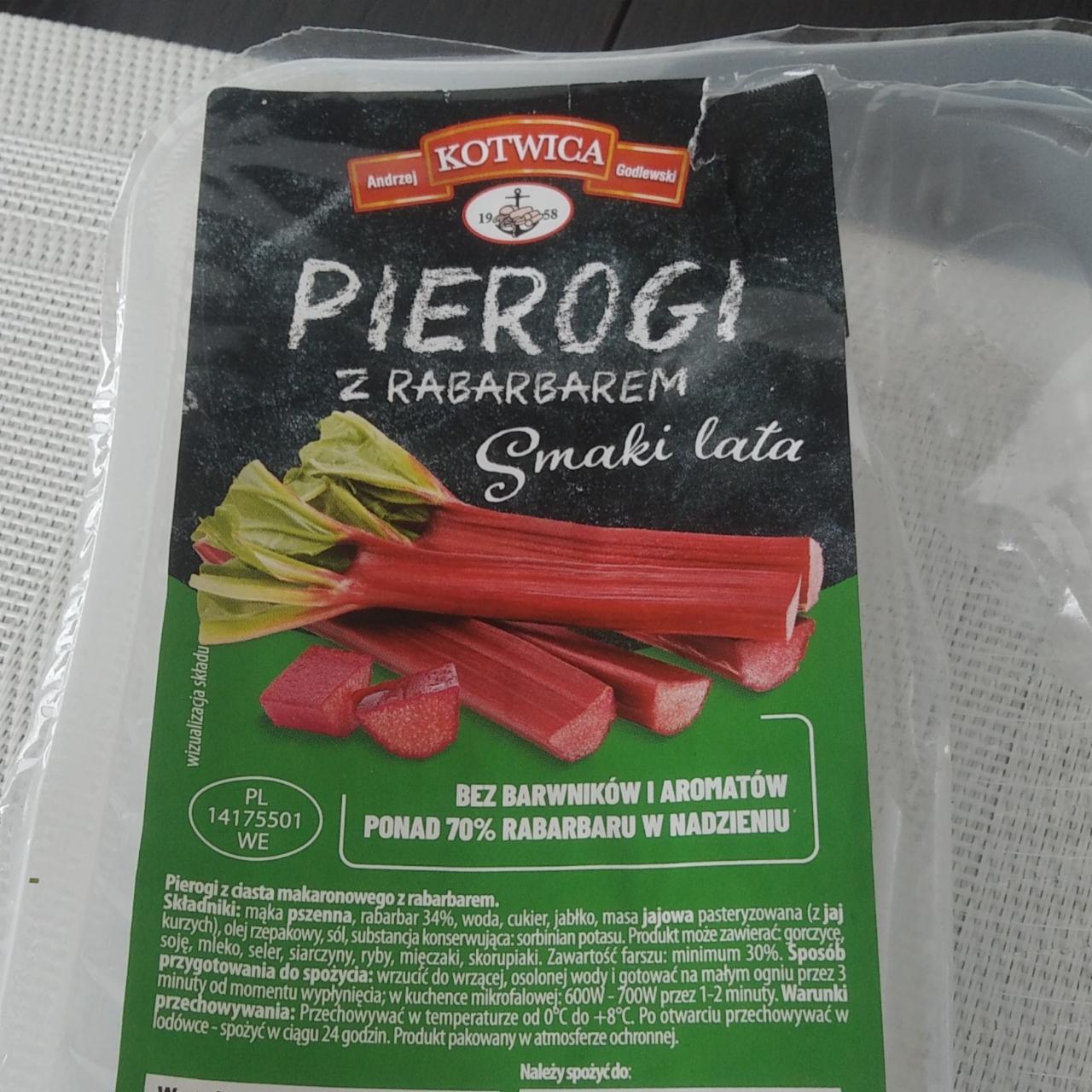 Zdjęcia - pierogi z rabarbarem smaki lata akg