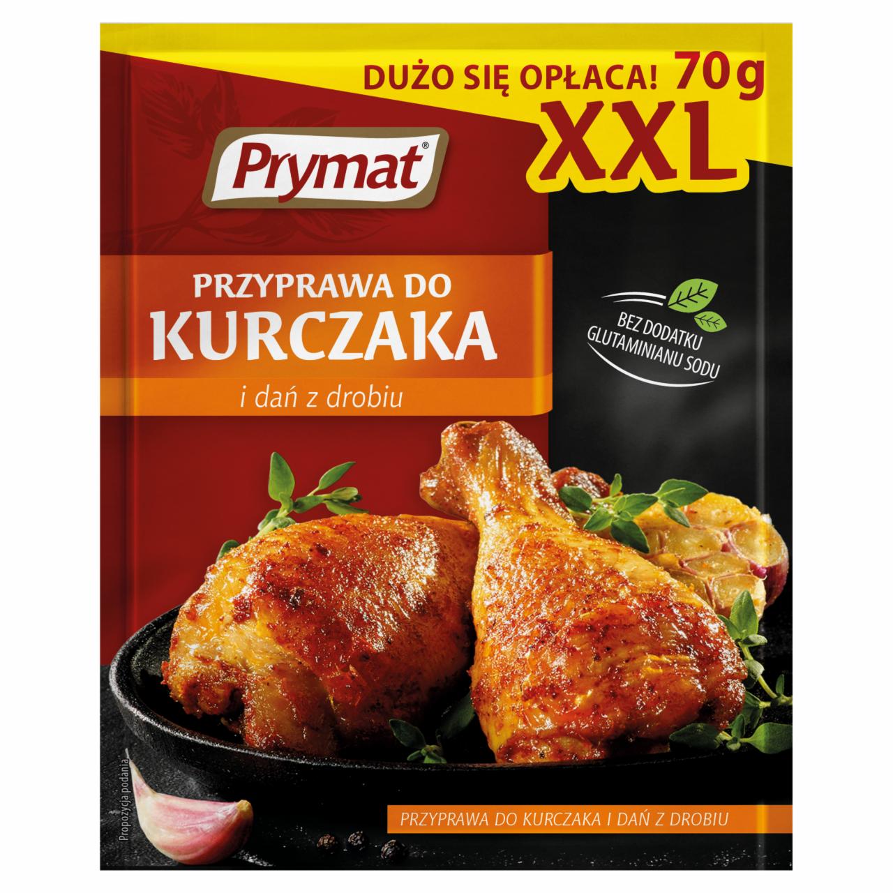 Zdjęcia - Prymat Przyprawa do kurczaka i dań z drobiu złocista skórka 70 g