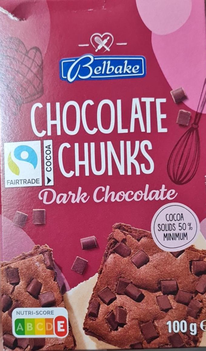 Zdjęcia - Chocolate chunks dark chocolate Belbake