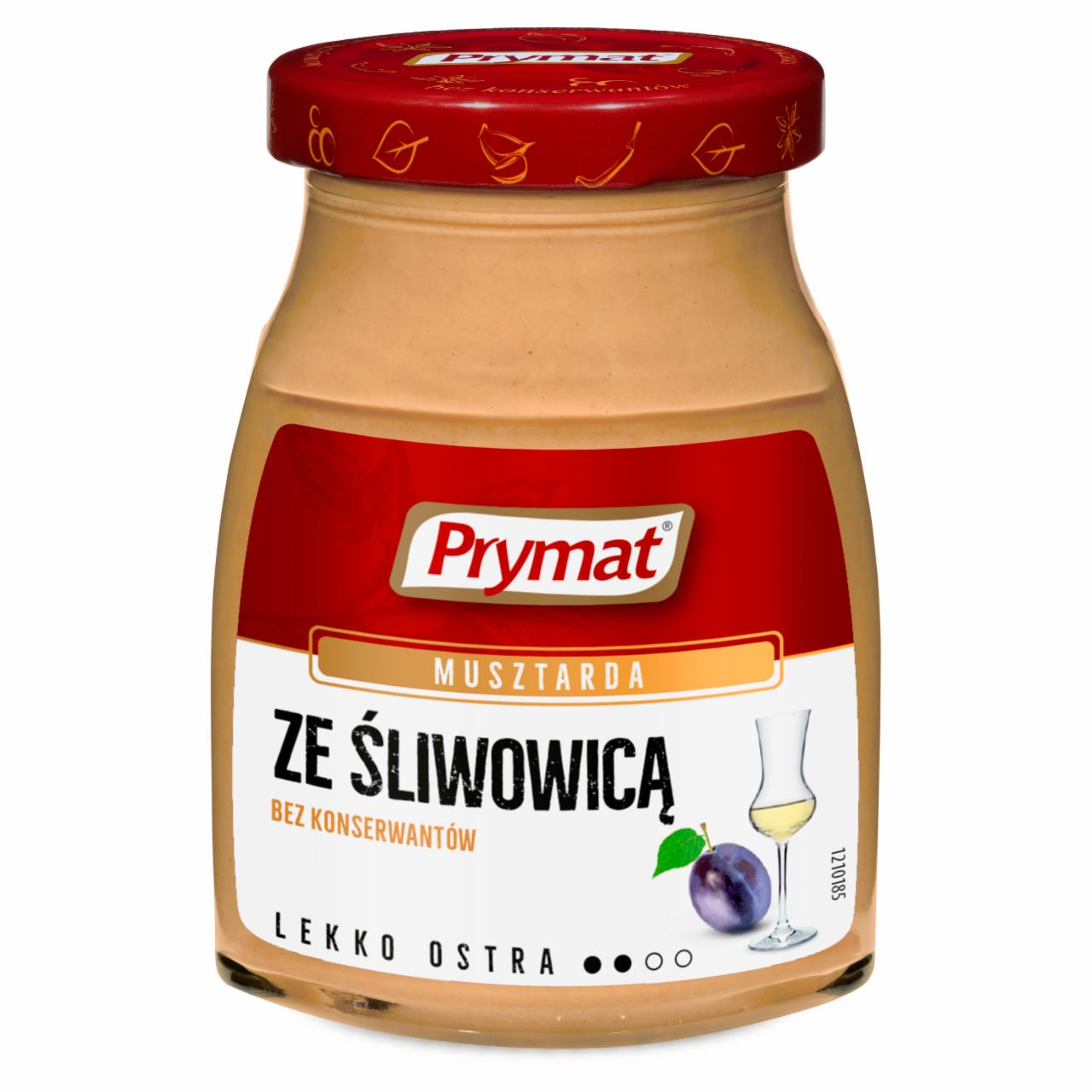 Zdjęcia - Prymat Musztarda ze śliwowicą 180 g