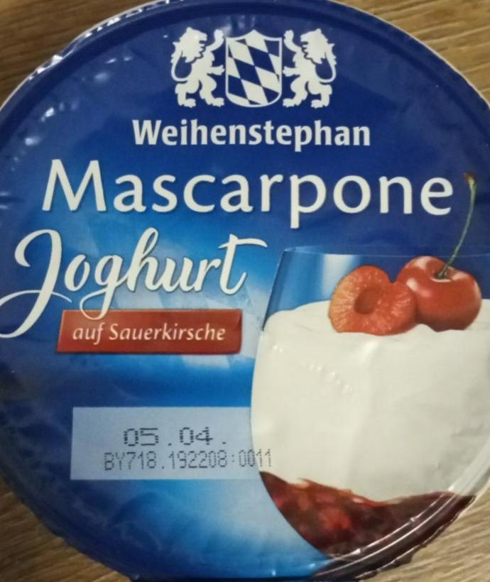 Zdjęcia - mascarpone joghurt weihenstephan