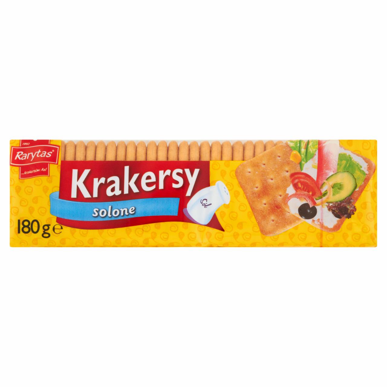 Zdjęcia - Rarytas Krakersy solone 180 g