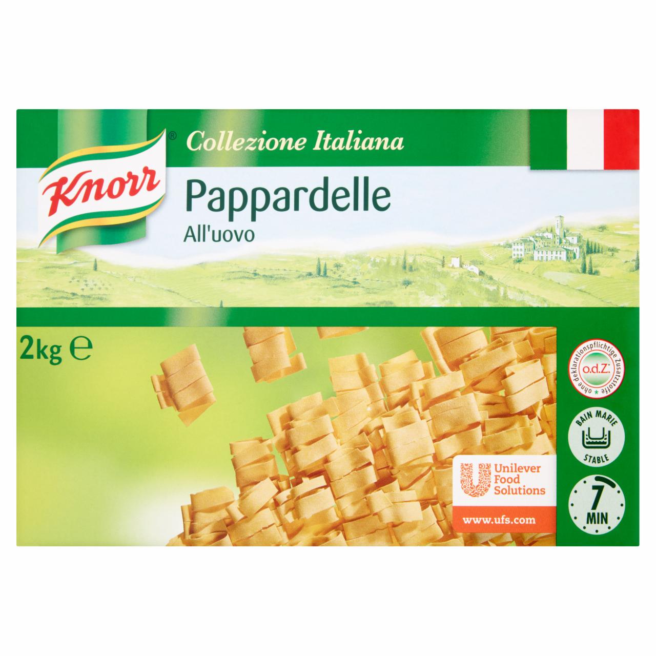 Zdjęcia - Knorr Pappardelle Makaron jajeczny szeroka wstążka 2 kg