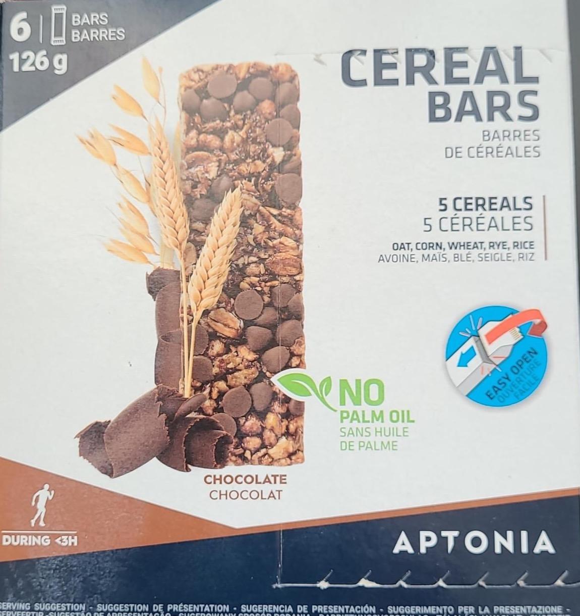 Zdjęcia - Cereal Bars 5 cereals Chocolate Aptonia