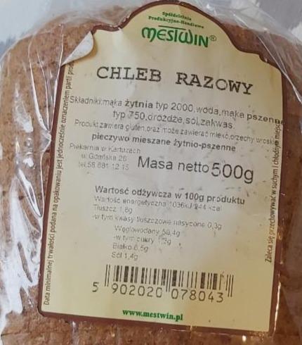 Zdjęcia - Chleb razowy Mestwin