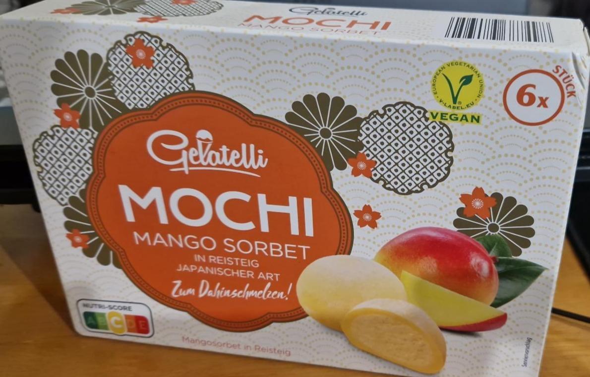 Zdjęcia - Mochi mango sorbet Gelatelli