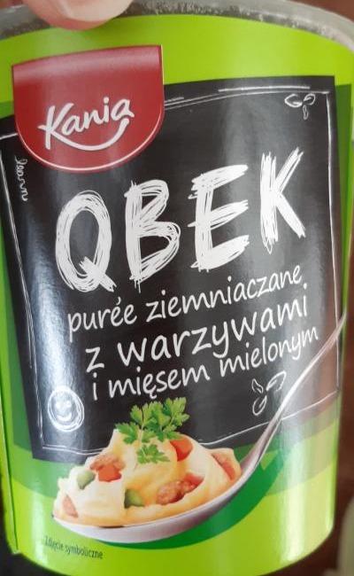 Zdjęcia - QBek Purée Ziemniaczane z Warzywami i Mięsem Mielonym Kania