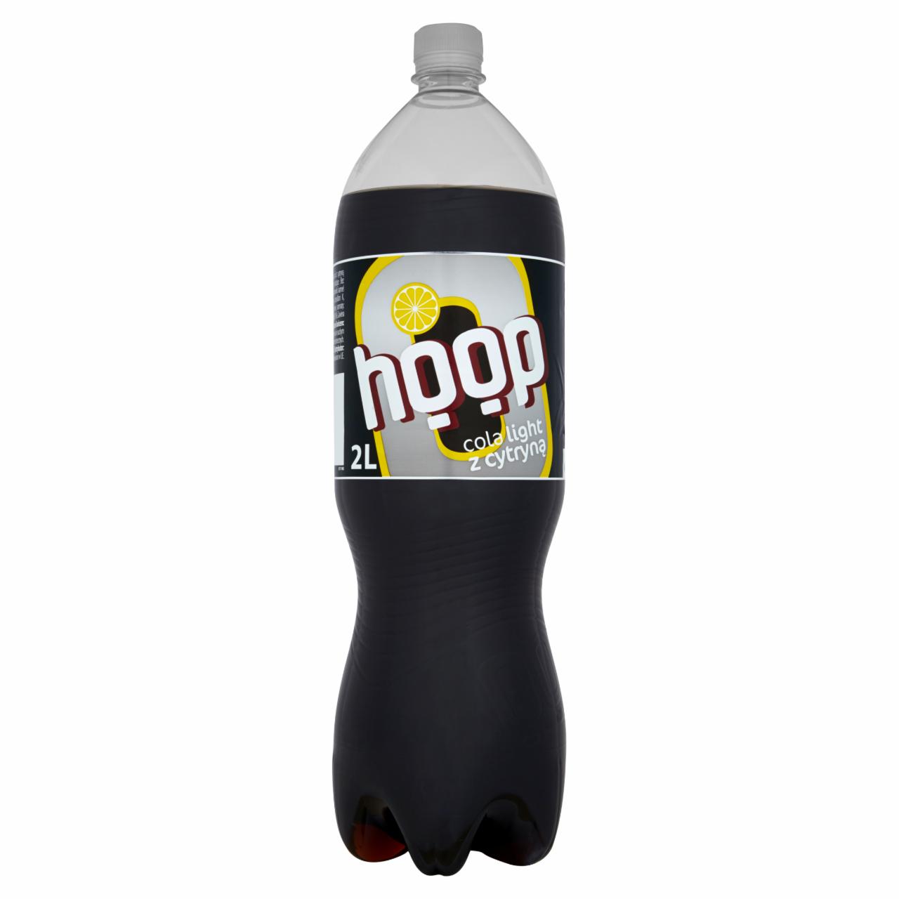 Zdjęcia - Hoop Cola light z cytryną Napój gazowany 2 l