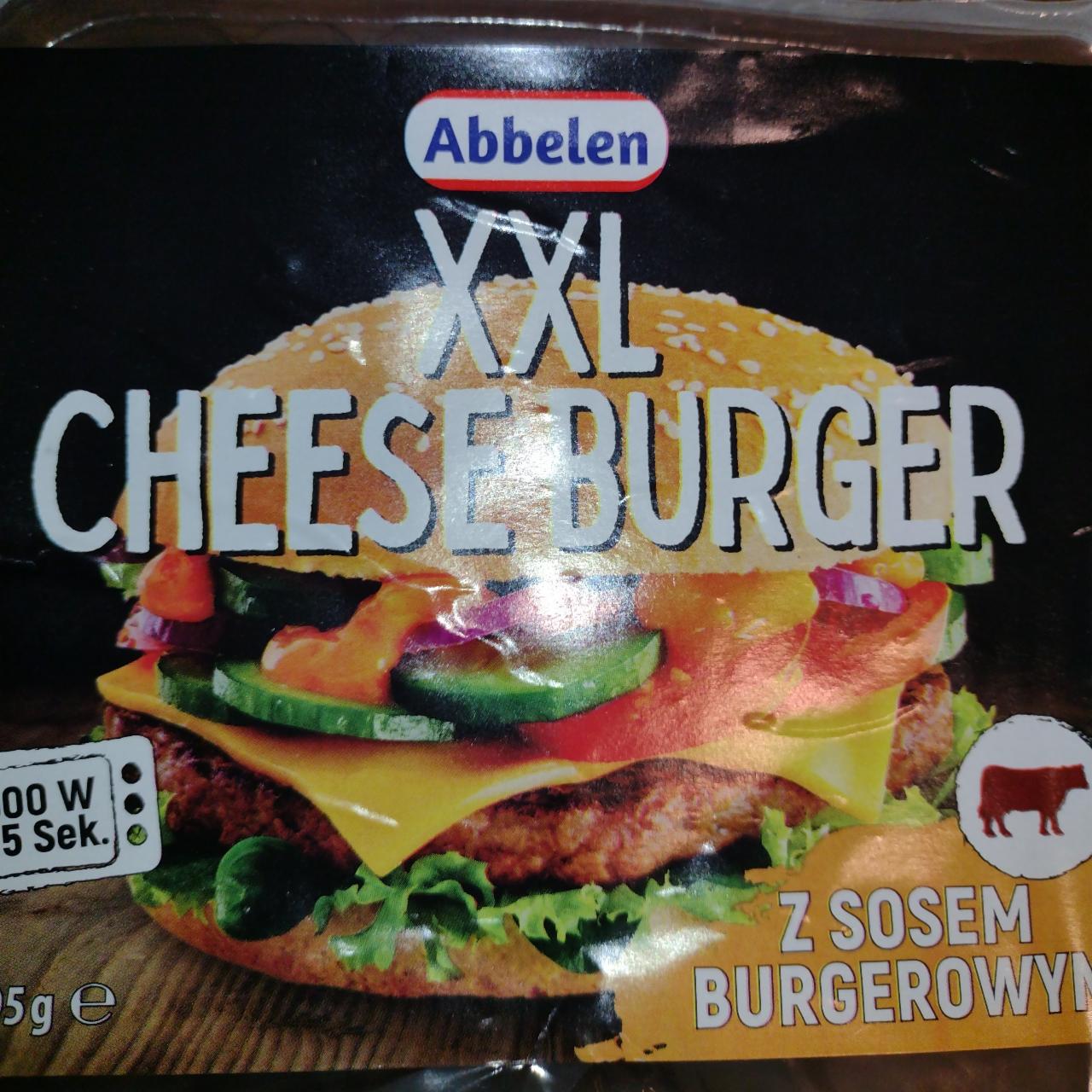 Zdjęcia - XXL Cheeseburger z sosem burgerowym Abbelen