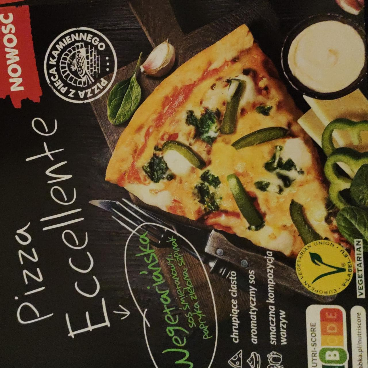 Zdjęcia - pizza eccellente wegetariańska Żabka
