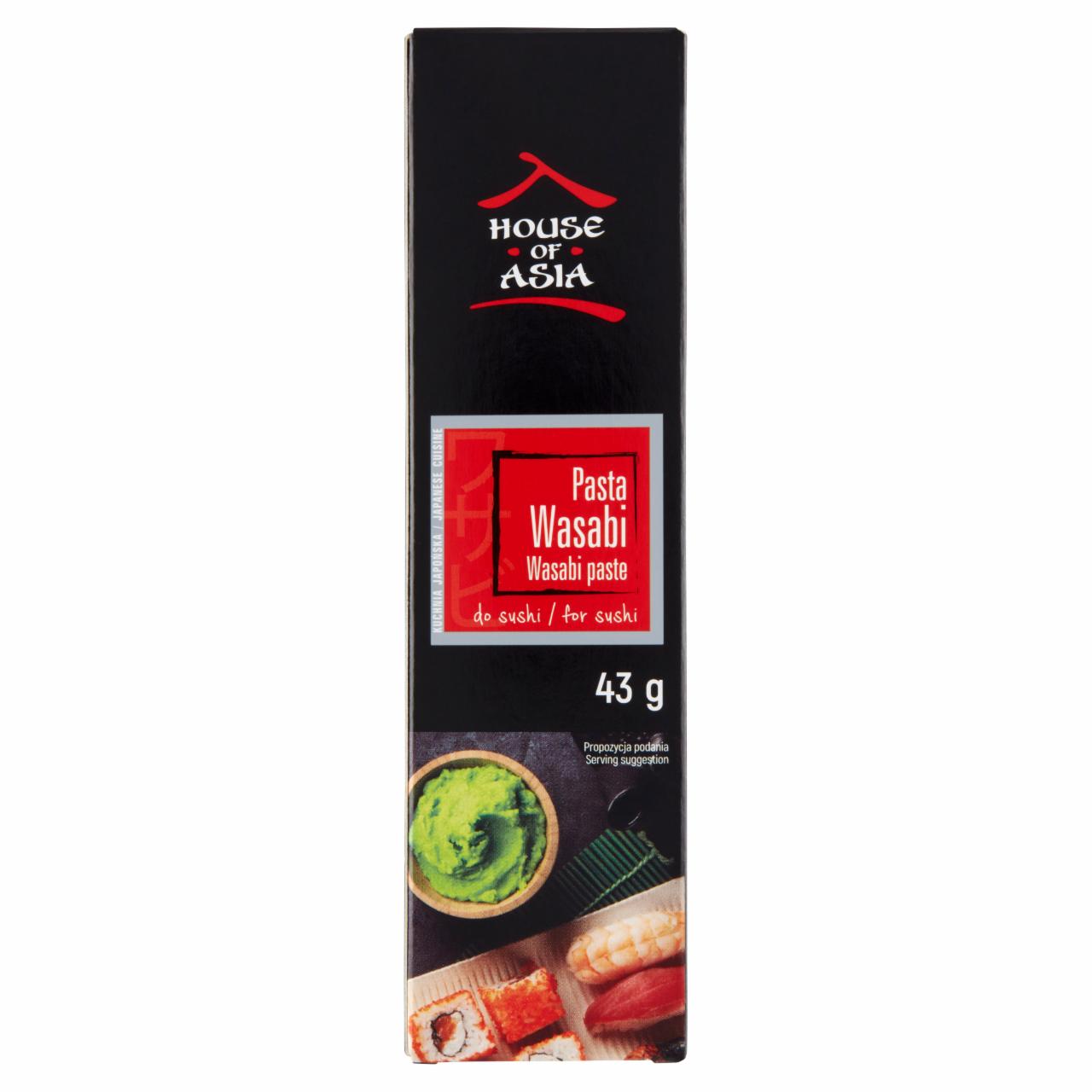 Zdjęcia - House of Asia Pasta wasabi do sushi 43 g